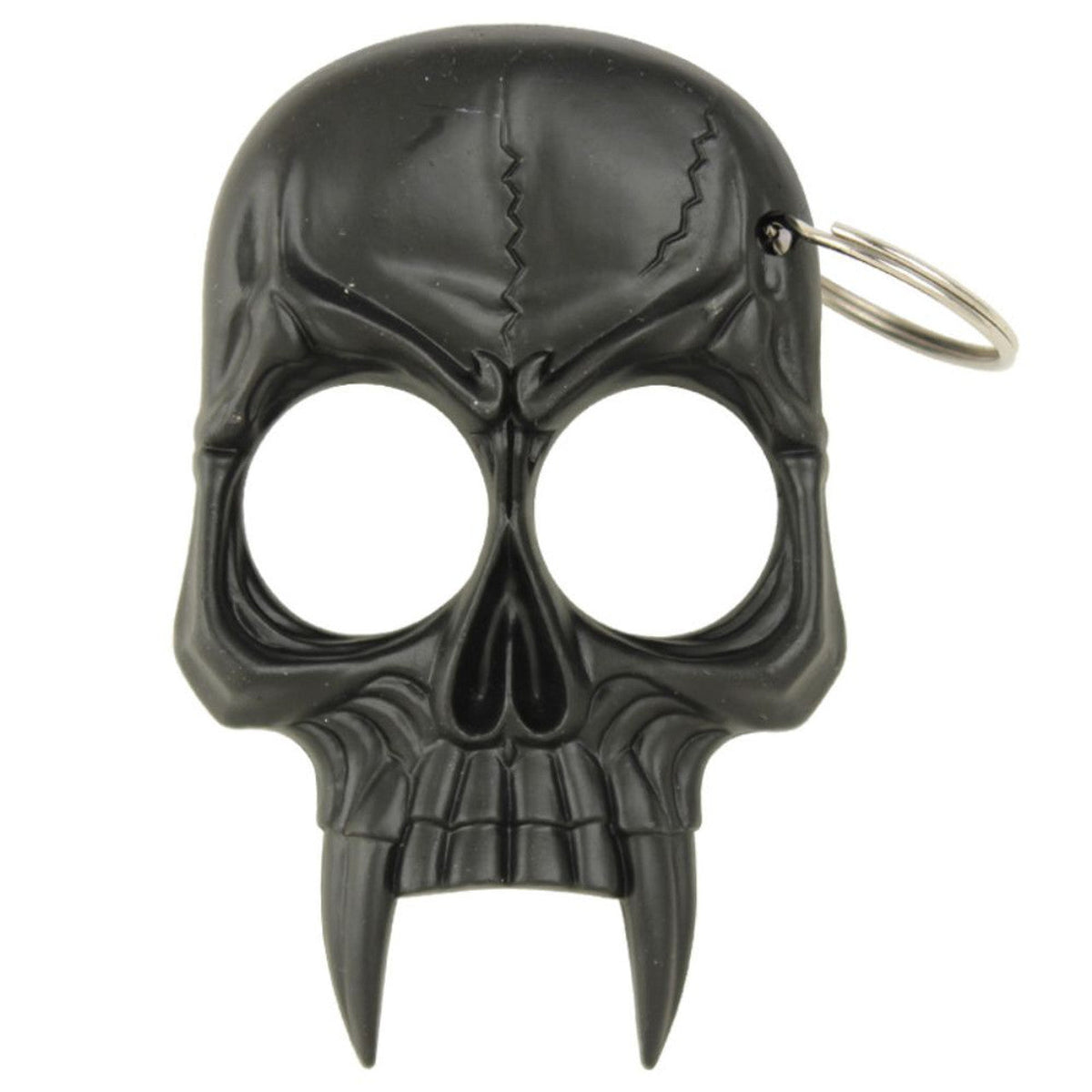Demonic Skull Self Defense Keychain Black — Medieval Depot