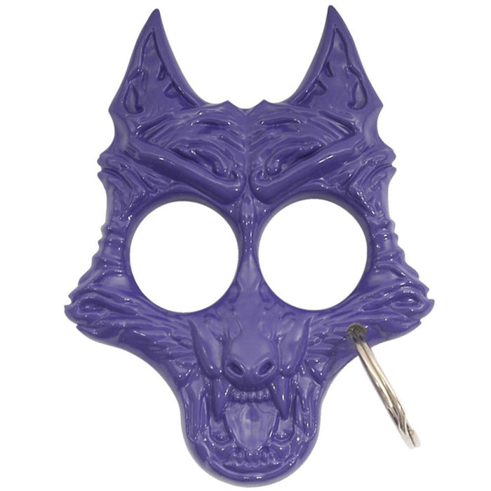 Self Defense Twilight Werewolf Keychain Purple