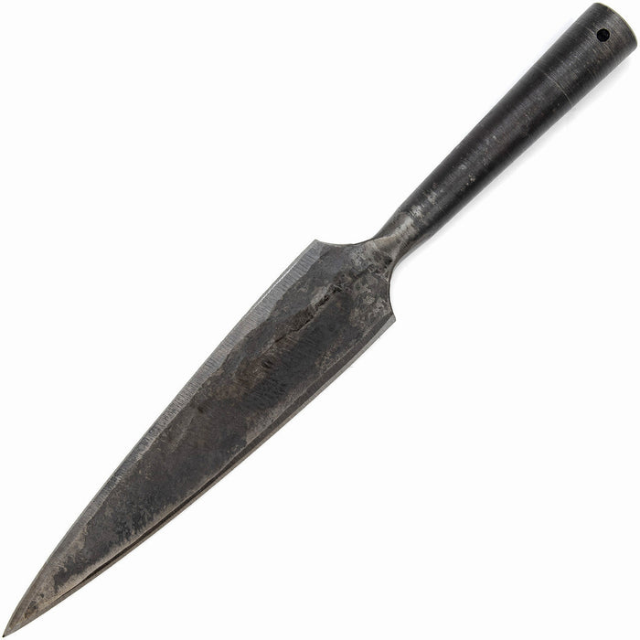 Antiqued Viking Hand Forged High Carbon Steel Spear Head
