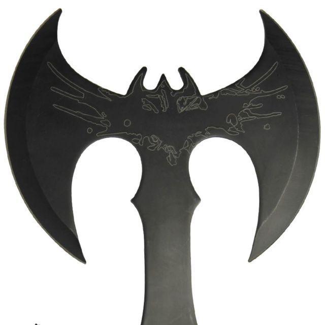 Legendary Dark Wing Bat Throwing Axe - Medieval Depot