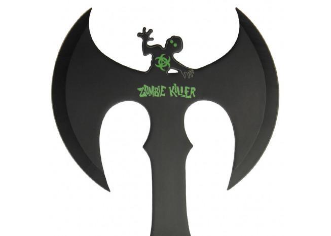 Zombie Killer Double Bit Full Tang Axe - Medieval Depot