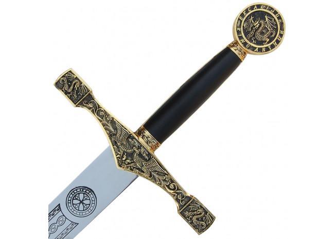 Sword of Excalibur King Arthur Golden - Medieval Depot