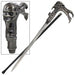 Galaxy Cyborg Alien Walking Cane Sword - Medieval Depot