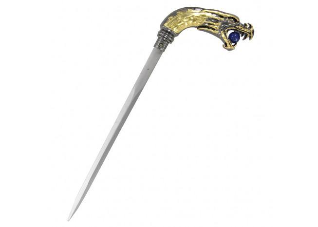 Classical Fatal Glance Basilisk Sword Cane - Medieval Depot