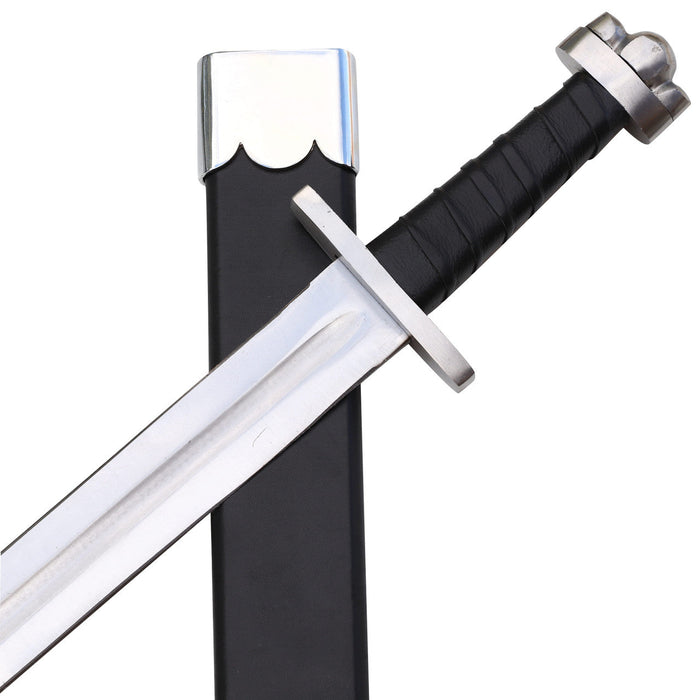Clamor of Hooves Carbon Steel Medieval Sword