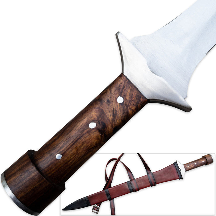 Conceptualized Ache Full Tang Battle Ready Viking Sword