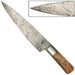 Damascus Marble Sand Stone Fire Forged Hunting Knife - Medieval Depot