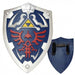 Zelda Hylian Link Triforce Shield - Medieval Depot