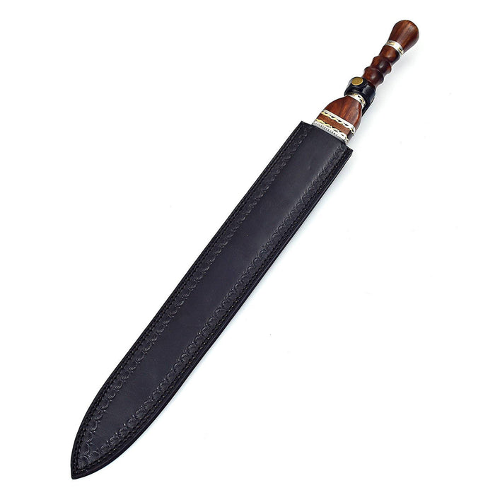 Exquisite Handmade Damascus Steel Roman Gladius Sword 