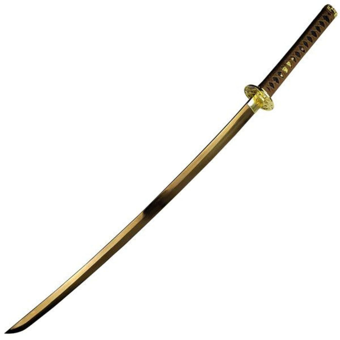 Exquisite Handmade Golden Damascus Steel Katana