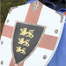 Richard the Lionheart Lion Passant Guardant Medieval Foam Shield - Medieval Depot