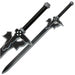 SAO Kiritos Elucidator Anime Foam Sword - Medieval Depot