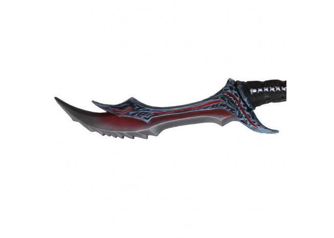 Demon Daedric Warrior Role Play Foam Dagger - Medieval Depot