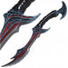 Demon Daedric Warrior Role Play Foam Dagger - Medieval Depot