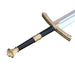 Medieval Gold Winter Foam LARP Costume Cosplay Replica Sword - Medieval Depot