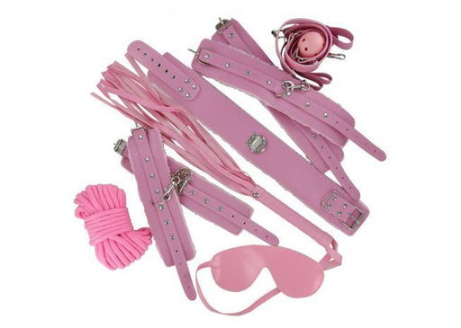 8-Piece Pretty in Pink Weekender Set - Medieval Depot