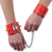 Fire Red Wrist Cuffs - Medieval Depot