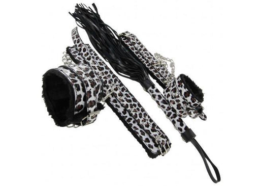 Wild Animal Print Full Restraint Set - Medieval Depot