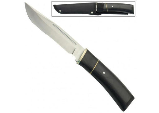 Dark Ash Wilderness Hunting Outdoor Knife - Medieval Depot