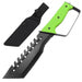 Full Tang Raving Lunatic Glass Breaker and Handguard Knife - Medieval Depot