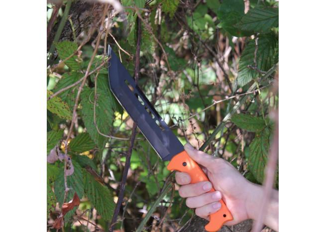 Outdoor Sawback Land Master Hunting Knife - Medieval Depot
