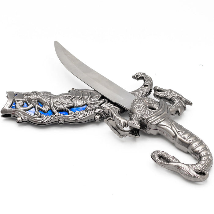 Obey Me Small Ornate Dragon Decorative Fantasy Dagger Knife