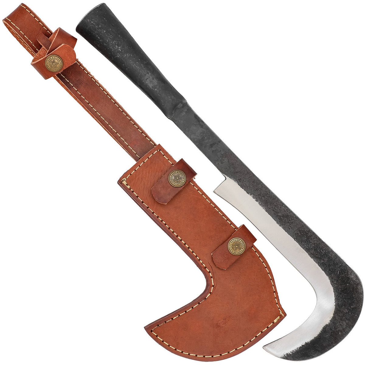 Billhook Infantry Harvests Fury Hand Forged High Carbon Steel Medieval Billhook Spearhea ...