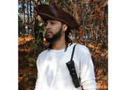 Brass Land Ho Pirate Spyglass Telescope - Medieval Depot
