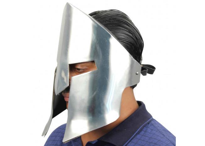 Ancient Mighty Spartan Facial Battle Mask - Medieval Depot