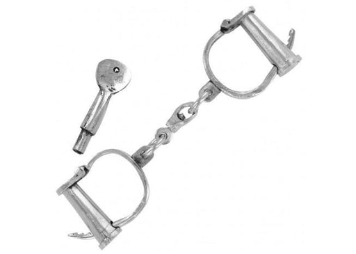 The Impaler Iron Medieval Chrome Restraints - Medieval Depot