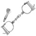 The Impaler Iron Medieval Chrome Restraints - Medieval Depot