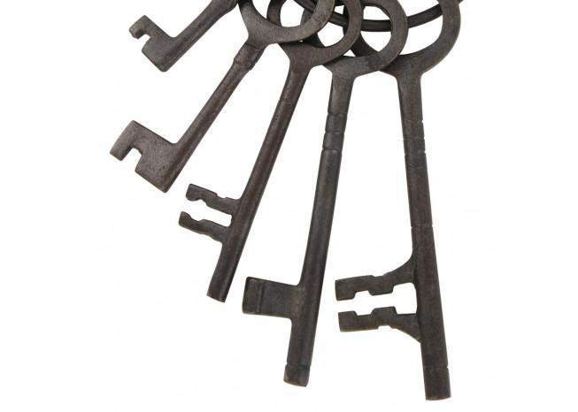 Please Mister Jailer Iron Dungeon Skeleton Keys - Medieval Depot