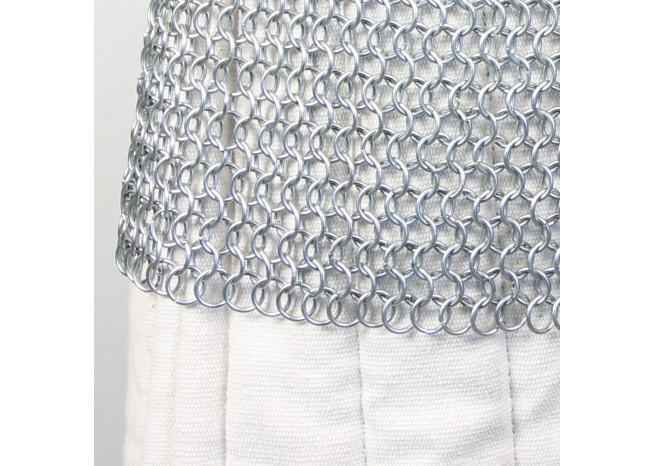 Haubergeon Replica Chain Mail Armor Long Shirt - Medieval Depot