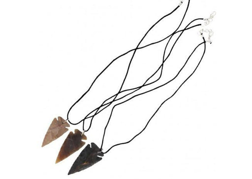 Native American Canowicake Arrowhead Necklace Set - Medieval Depot