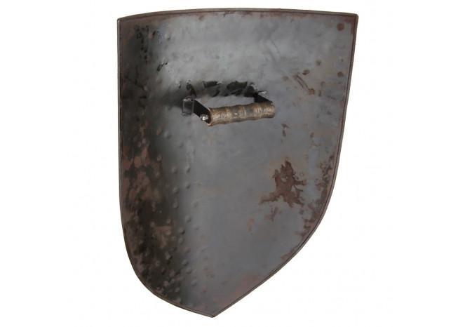 Fully Functional Handmade 16 Gauge Heater Shield - Medieval Depot