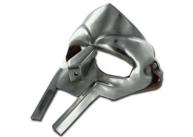 MF Doom Rapper Madvillain Gladiator Mask - Medieval Depot