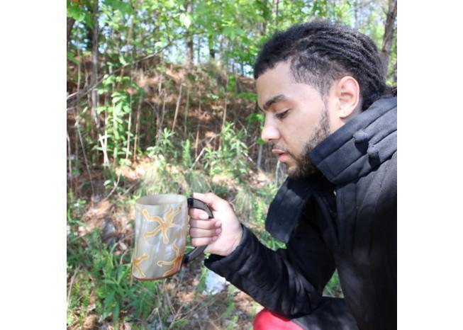 Earth Essence Drinking Horn Beer Mug - Medieval Depot