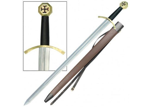 Order of the Temple Medieval Knights Sword - Medieval Depot