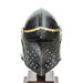 The Cursed Black Knight Functional Medieval Helmet Armor - Medieval Depot