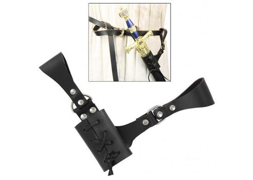 Renaissance Raven Blade Sword Frog - Medieval Depot