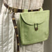 Green Jester’s Suede Leather Pouch - Medieval Depot