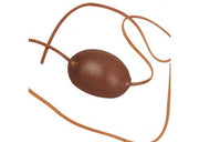 Pirate Captain Leather Eye Patch Brown - Medieval Depot