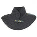 Cotton Armor Padding Collar Medieval Garment Black - Medieval Depot