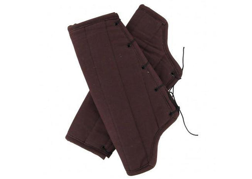 Medieval Flank Attack Padded Greaves Armor - Medieval Depot