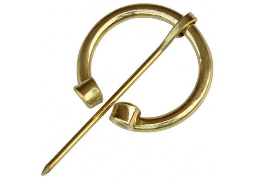 Ophelia's Beautiful Pure Brass Brooch - Medieval Depot