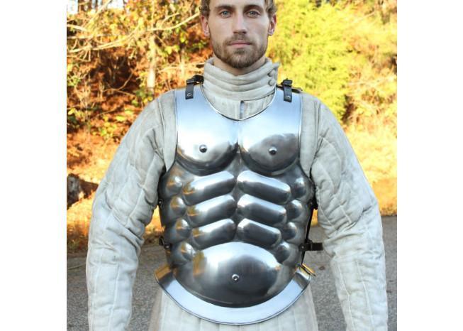 Forged Roman Conqueror Muscle Cuirass Body Armor - Medieval Depot