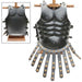 Muscular Blackened Greek Heroic Steel Cuirass - Medieval Depot