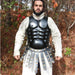 Muscular Blackened Greek Heroic Steel Cuirass - Medieval Depot