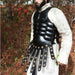 Muscular Blackened Greek Heroic Steel Cuirass - Medieval Depot