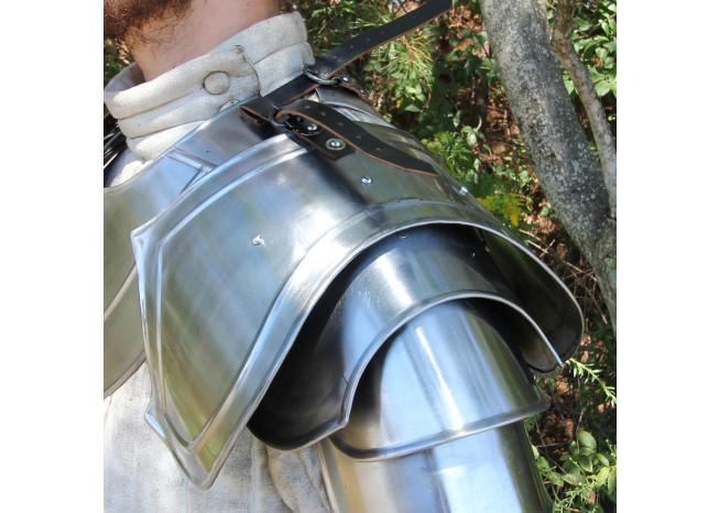 Pauldron Siege Warfare Armor Set 18g - Medieval Depot